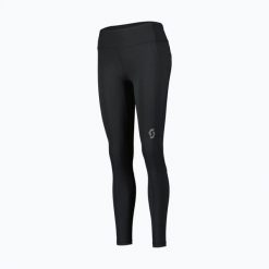 Legginsy do biegania damskie SCOTT Endurance Full Tights. Czarne legginsy sportowe damskie Scott, xs, bez wzorów, z elastanu, do biegania. Za 289.99 zł.
