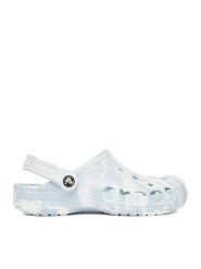 Crocs Klapki C-BAYA MARBLED CLOG 206935-94S Niebieski. Niebieskie klapki damskie Crocs, bez wzorów, z tworzywa sztucznego, bez obcasa. Za 189.99 zł.