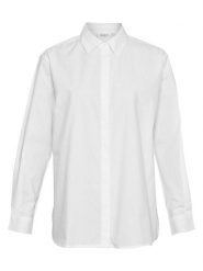 MOSS COPENHAGEN Koszula "Olisa" w kolorze białym rozmiar: XL. Białe koszule damskie MOSS COPENHAGEN, xl, bez wzorów, z bawełny, bez kołnierzyka, bez ramiączek. Za 104.95 zł.