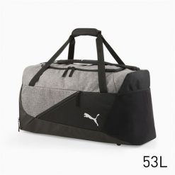 Średnia torba piłkarska teamFINAL PUMA Black Medium Gray Heather. Czarne torebki klasyczne damskie Puma, bez wzorów, średnie, bez dodatków. Za 223.99 zł.