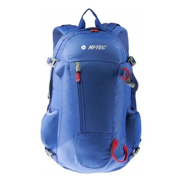 Plecak Felix. Niebieskie plecaki damskie Hi-tec, bez wzorów, z materiału. Za 150.99 zł.