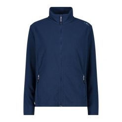Bluza damska turystyczna CMP. Niebieskie bluzy bez kaptura damskie CMP, s, z polaru. W wyprzedaży za 188.99 zł.