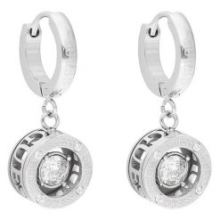 Kolczyki Guess. Szare kolczyki damskie Guess, srebrne. Za 149.99 zł.