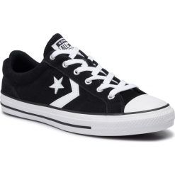 Trampki CONVERSE - Star Player Ox 165466C Black/Black/White. Czarne trampki i tenisówki męskie Converse, bez wzorów, z gumy, bez zapięcia. Za 329.00 zł.