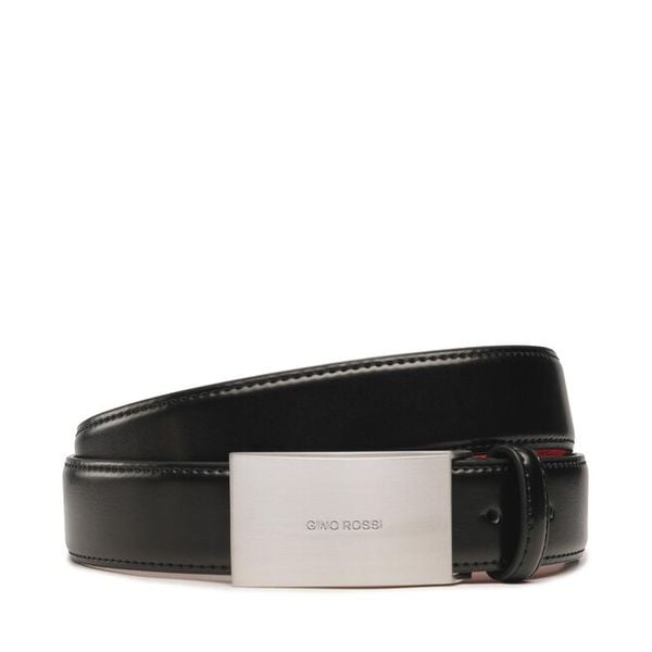 Pasek Męski GINO ROSSI. Czarne paski męskie Gino Rossi, bez wzorów. Za 149.99 zł.