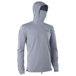 Koszulka z kapturem ION Wetshirt Storm Pro Hood LS Men Grey-Melange 2026. Szare t-shirty damskie ION, s, bez wzorów, z elastanu, bez kołnierzyka. Za 399.00 zł.