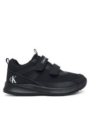Calvin Klein Sneakersy Low Cut Velcro Sneaker V1B9-83169-1845 S Czarny. Czarne buty sportowe chłopięce CALVIN KLEIN, z materiału, bez zapięcia. Za 269.99 zł.