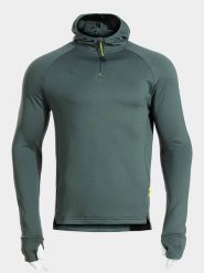 Joma Bluza funkcyjna w kolorze zielonym rozmiar: XL. Zielone bluzy z kapturem męskie Joma, xl, z materiału. Za 70.24 zł.