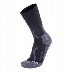 Skarpety trekkingowe męskie Uyn Cool Merino Trekking Socks. Czarne skarpetki męskie UYN, bez wzorów. Za 99.99 zł.