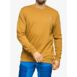 Bluza bawełniana męska Fjallraven Vardag Sweater. Brązowe bluzy bez kaptura męskie Fjällräven, m, z bawełny. Za 380.20 zł.