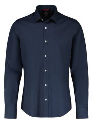 Lerros Koszula w kolorze granatowym rozmiar: XL. Niebieskie koszule męskie Lerros, xl, bez wzorów, z bawełny, bez kołnierzyka, bez ramiączek. Za 129.95 zł.