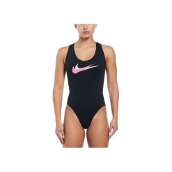 Strój pływacki jednoczęściowy damski Nike Multi Logo Crossback. Zielone stroje jednoczęściowe damskie Nike, xl, bez wzorów. Za 199.99 zł.