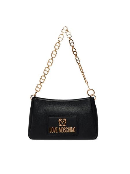 LOVE MOSCHINO Torebka JC4167PP1OL1200A Czarny. Czarne torebki klasyczne damskie Love Moschino, bez wzorów, ze skóry, bez dodatków. Za 1,159.00 zł.