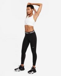 Legginsy Nike Pro 365, Kobiety. Białe legginsy damskie Nike, xs, bez wzorów, z materiału. Za 334.00 zł.