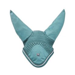 Czapka z muchą dla koni Premier Equine. Niebieskie krawaty i muchy męskie PREMIER EQUINE, bez wzorów, eleganckie. Za 217.50 zł.