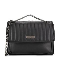 Torebka Beverly Hills Polo Club. Czarne torebki klasyczne damskie Beverly Hills Polo Club, bez wzorów, bez dodatków. Za 179.99 zł.