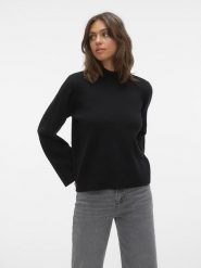 Vero Moda Sweter w kolorze czarnym rozmiar: S. Czarne golfy damskie Vero Moda, s, bez wzorów, bez ramiączek. Za 77.73 zł.