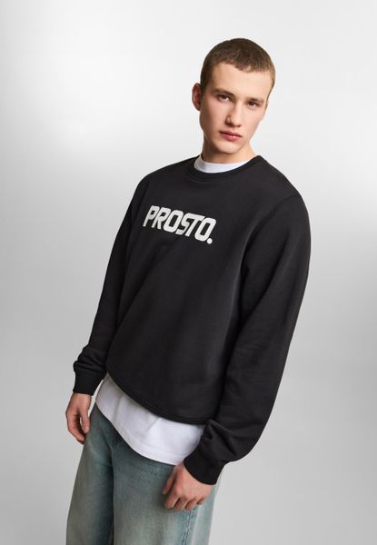 Bluza sportowa męska Prosto Old Logo bez kaptura. Czarne bluzy bez kaptura męskie Prosto., m, z dresówki. Za 234.99 zł.
