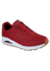 Buty do chodzenia męskie Skechers Uno Stand ON Air. Czerwone buty sportowe na co dzień męskie Skechers, na lato, z gumy, bez zapięcia, trekkingowe. Za 385.00 zł.