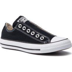 Trampki CONVERSE - Ctas Slip 164300C Black/White/Black. Czarne trampki i tenisówki męskie Converse, bez wzorów, z gumy, bez zapięcia. W wyprzedaży za 199.00 zł.