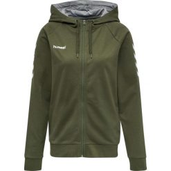 Bluza do piłki ręcznej damska Hummel hmlGO Zip z kapturem. Brązowe bluzy z kapturem damskie HUMMEL, na jesień, xs. W wyprzedaży za 219.50 zł.