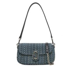 Torebka Marc Jacobs. Niebieskie torebki klasyczne damskie MARC JACOBS, bez wzorów, wizytowe, bez kołnierzyka, bez ramiączek. Za 1,039.00 zł.