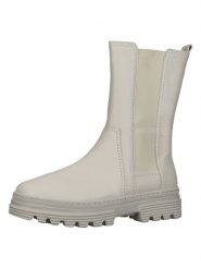 Gabor Skórzane sztyblety w kolorze szarym rozmiar: 40. Szare botki damskie Gabor, sportowe, bez obcasa, bez zapięcia. Za 311.95 zł.