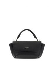 Guess Torebka Gilda HWZG97 47200 Czarny. Czarne listonoszki damskie Guess, z aplikacjami, ze skóry, bez dodatków. Za 489.99 zł.