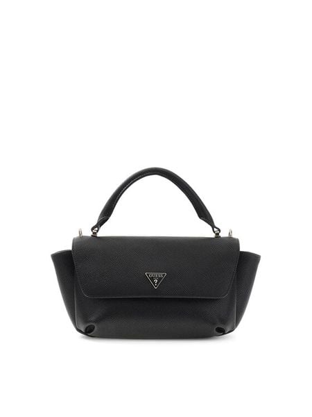 Guess Torebka Gilda HWZG97 47200 Czarny. Czarne listonoszki damskie Guess, z aplikacjami, ze skóry, bez dodatków. Za 489.99 zł.