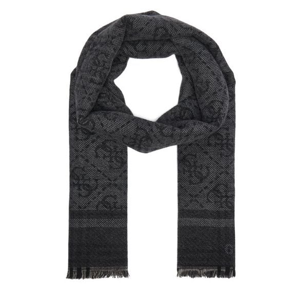 Szalik Guess. Czarne szaliki i kominy damskie Guess, z aplikacjami. Za 234.99 zł.