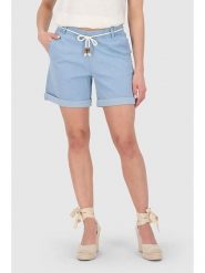 Alife and kickin Szorty "Cristina" w kolorze błękitnym rozmiar: S. Niebieskie szorty damskie Alife and Kickin, bez wzorów, z tkaniny. Za 82.99 zł.