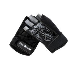 Rękawiczki do ćwiczeń GymBeam Grip Black. Czarne rękawiczki damskie GYMBEAM, bez wzorów. Za 42.90 zł.