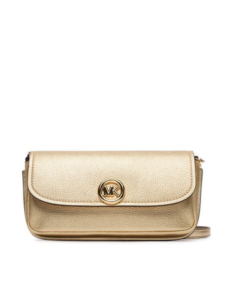 MICHAEL Michael Kors Torebka Nolita 32S6GY5C5M Złoty. Żółte listonoszki damskie MICHAEL Michael Kors, bez wzorów, ze skóry, bez dodatków. Za 535.99 zł.