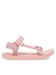 Sprandi Sandały WP-VC-0723 Różowy. Czerwone sandały damskie Sprandi, bez wzorów, z materiału, bez obcasa, na płaskiej podeszwie. Za 55.99 zł.