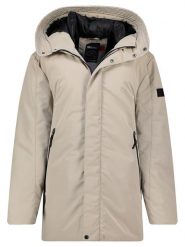 Geographical Norway Parka "Bagage" w kolorze beżowym rozmiar: M. Brązowe parki męskie Geographical Norway, m, bez wzorów. Za 282.80 zł.