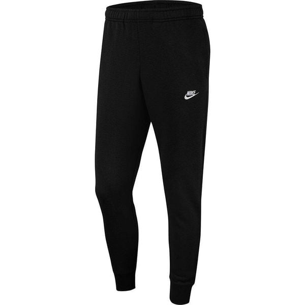 Spodnie męskie Nike NSW Club Jogger FT czarne BV2679 010. Czarne spodnie sportowe męskie Nike, z bawełny. Za 269.00 zł.