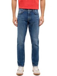Mustang Dżinsy "Oregon" - Slim fit - w kolorze niebieskim rozmiar: W35/L34. Niebieskie jeansy męskie Mustang. Za 196.70 zł.