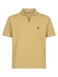 U.S. Polo Assn. Koszulka polo w kolorze beżowym rozmiar: XL. Brązowe koszulki polo męskie U.S. Polo Assn., s, bez wzorów, z bawełny, bez ramiączek. Za 147.65 zł.