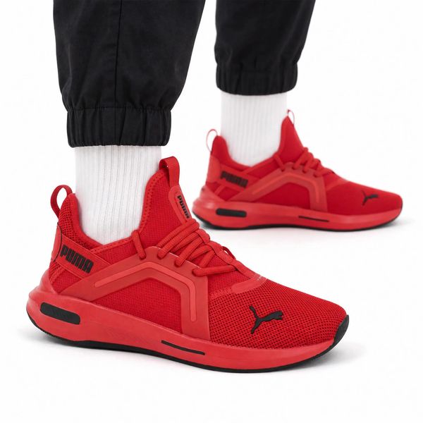 Buty męskie sportowe do biegania Puma SOFTRIDE ENZO 5. Czerwone obuwie do biegania damskie Puma. Za 229.00 zł.