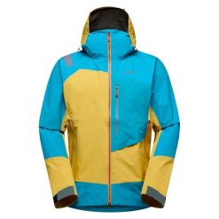 Kurtka wodoodporna La Sportiva Guide GTX. Żółte kurtki męskie La Sportiva, s, bez wzorów, z gore-texu, bez kaptura. Za 2,307.05 zł.