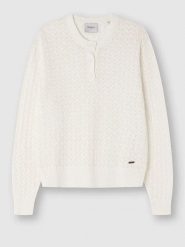 Pepe Jeans Kardigan w kolorze białym rozmiar: M. Białe kardigany damskie Pepe Jeans, m, bez wzorów, z bawełny. Za 149.66 zł.