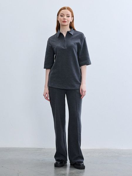 BGN Spodnie w kolorze szarym rozmiar: 38. Szare spodnie materiałowe damskie BGN, bez wzorów, z materiału. Za 108.99 zł.