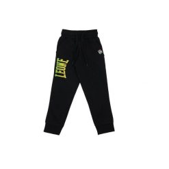 Bluza z kieszeń na czas wolny na co dzień. Czarne spodnie dresowe damskie LEONE 1947 APPAREL, bez wzorów. W wyprzedaży za 82.10 zł.