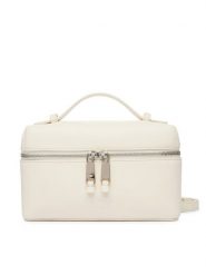 Emporio Armani Torebka EW004564 AF19229 U1070 Écru. Torebki klasyczne damskie Emporio Armani, bez wzorów, ze skóry, bez dodatków. Za 1,389.00 zł.