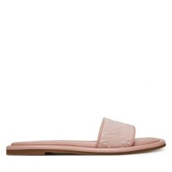 Klapki MICHAEL Michael Kors. Czerwone klapki damskie MICHAEL Michael Kors, bez wzorów, bez obcasa. Za 349.99 zł.