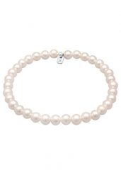 KUZZOI Elegancki męsks bransoletka z perłami muszlowymi ze srebra 925 Sterling Silver Biżuteria męska 1 ct Męskie. Szara biżuteria dla mężczyzn KUZZOI, z perłą, srebrne. Za 193.99 zł.