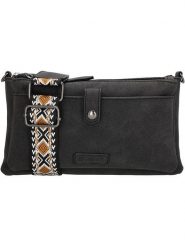 Beagles Torebka "Malaga" w kolorze czarnym - 24 x 14 x 2 cm rozmiar: onesize. Czarne torebki klasyczne damskie Beagles, bez wzorów, z materiału, małe, bez dodatków. Za 104.39 zł.