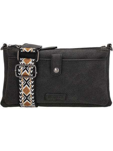 Beagles Torebka "Malaga" w kolorze czarnym - 24 x 14 x 2 cm rozmiar: onesize. Czarne torebki klasyczne damskie Beagles, bez wzorów, z materiału, małe, bez dodatków. Za 91.34 zł.