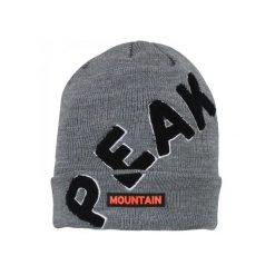 Czapka Peak Mountain Bon-Marie. Szare czapki zimowe damskie Peak Mountain. W wyprzedaży za 132.50 zł.