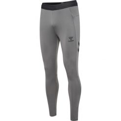Legginsy Hummel Pro. Szare legginsy damskie HUMMEL, bez wzorów, na fitness i siłownię. Za 299.50 zł.